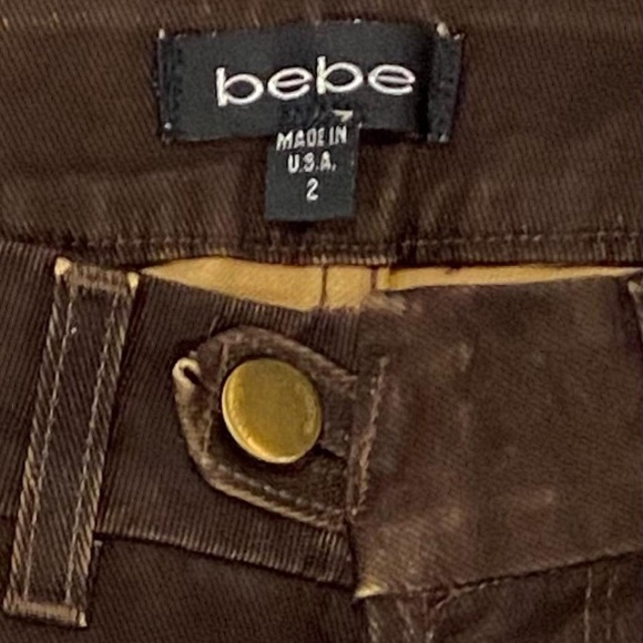 Vintage Low Rise Bebe Micro Corduroy Pants - Picture 4 of 4